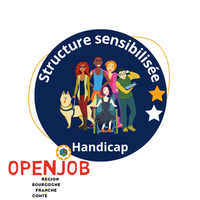 Structure sensibilisée au handicap
